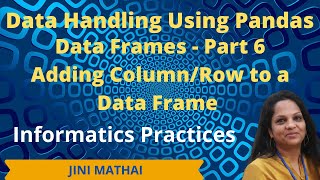 Download the video "Data Frames in Pandas  - Part 6"