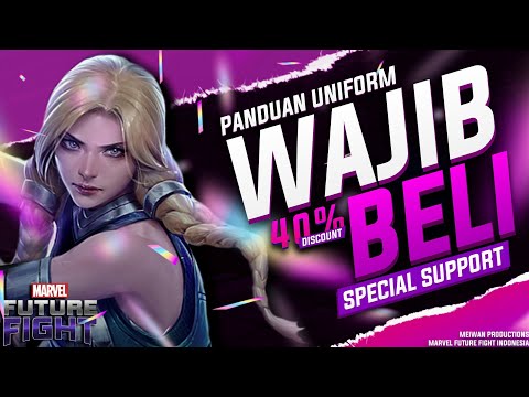 Panduan Uniform Wajib Beli Special Untuk Support Character - Marvel Future Fight 🇮🇩
