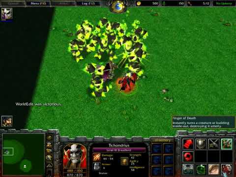 World Editor Versus - Tichondrius (Player Controlled) Vs Archimonde (Computer)
