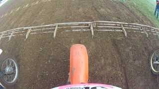 preview picture of video 'Vets Motocross des Nations Farleigh Castle 2013 Twinshock MXdN Moto #2 1981 Can-Am MX-6B 400'