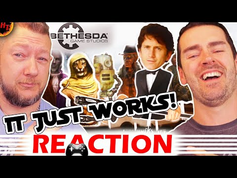 ''It Just Works'' REACTION: Todd Howard Song — (BETHESDA the Musical) E3 2019