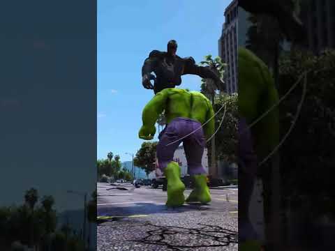 THE HULK VS ALL VENOM - EPIC BATTLE #Shorts