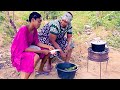 How A Poor Village Girl Met A Rich Man While Cooking With Her Mother By D Road-Side/African Movies