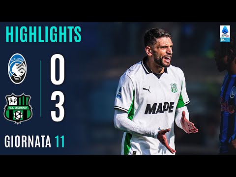 Video highlights della Atalanta vs Sassuolo (0 a 3) - Giornata 11 - Fantacalcio e fantamedie