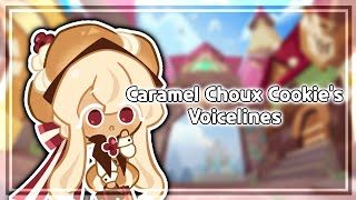 Caramel Choux Cookie's Voicelines || Cookie Run Kingdom
