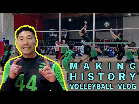 MAKING TALL ONES HISTORY | Volleyball Vlog