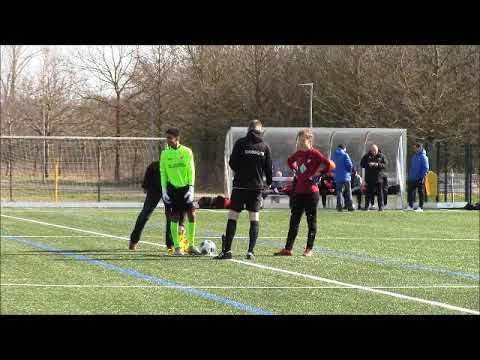 Oefen wedstrijd AB JO14-2  - AB JO14-1  06mar21