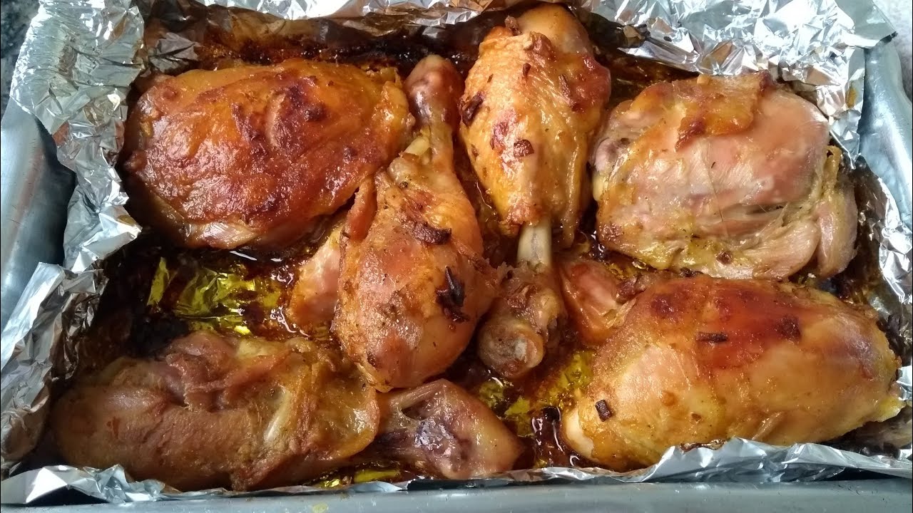 Como fazer Coxa e Sobrecoxa de Frango Assada no Forno