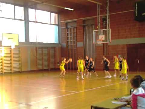 ŽKK DUBRAVA vs ŽKK KOPRIVNICA, Patricija Perić jumpshot, 7yrs