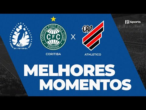 Gols e lances de Coritiba x Athletico Paranaense