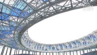 Монтаж кровли завершен на стадионе «Нижний Новгород»