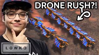 Reynor's CONFUSING Drone Rushes! (StarCraft 2)