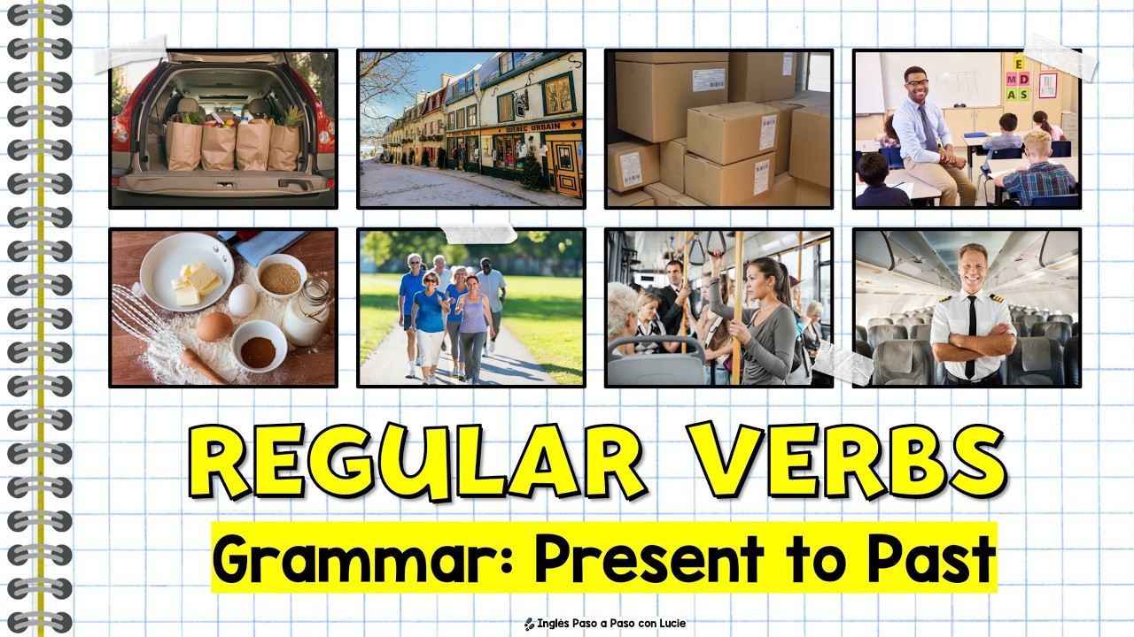 Pasado Simple en Inglés | Cambiar Oraciones de Presente a Pasado