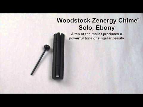 Woodstock Zenergy Chime - Solo, Ebony by Woodstock Chimes