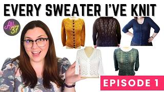 All the Sweaters I've Ever Knit! 12 Years of Patterns, Yarn, AND More (#1)
