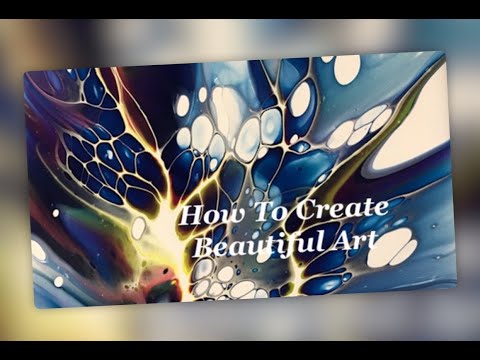 (261) Bloom Technique - Shelee Art Style - Acrylic Pour