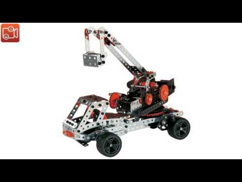 Meccano-Erector - Super Construction Set, 25 Models, 640+ Parts