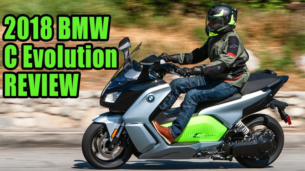 2018 BMW C Evolution Scooter Review