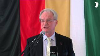 preview picture of video 'Werner Jostmeier (CDU): „Deutschland geht nicht ohne uns“ - Ansprache zum Tag der Heimat 2014'