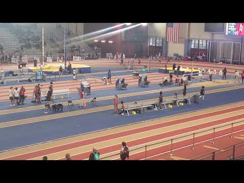 Holiday Invitational, Birmingham Indoor Track Meet. Brew Tech 400M Girls Heat #3, Nia Taylor, Ln #6