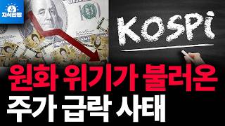 환율 1475원 돌파, 주가는 더 위험하다 (박종훈의 지식한방)