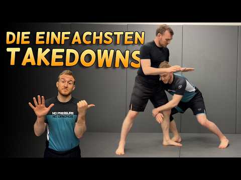 Die 5 EINFACHSTEN Takedowns, die JEDER Fighter kennen muss! (MMA, Grappling, BJJ ...)