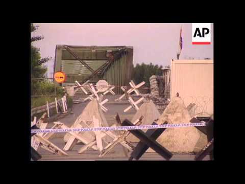 CROATIA: KEY BRIDGE IS DAMAGED