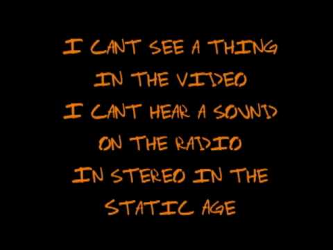 The Static Age w/ Lyrics - Green Day