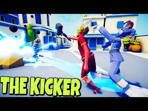 The kicker vs Every Faction - Totally Accurate Battle Simulator Gameplay
