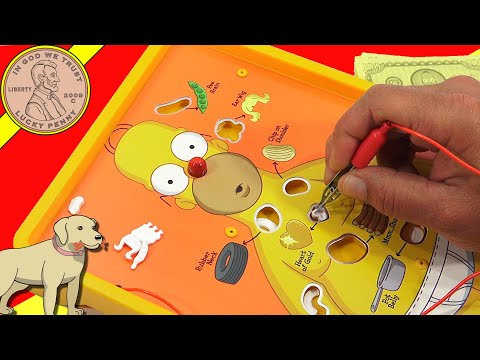 How To Play The Game Operation Skill Game The Simpsons Edition Family Game