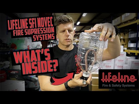Lifeline SFI Novec Fire Suppression Systems - What's Inside