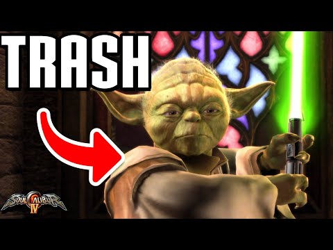 Yoda was one of the Worst Fighting Game Characters EVER