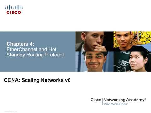 CCNA RS v6: SCAN - Module 4 , Etherchannel and HSRP