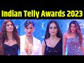 Indian Telly Awards 2023 Harshad Pranali Rupali Ayesha Singh Gaurav K Neil B Aishwarya