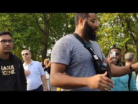 Tranquilly Of The Heart VS Happiness - Mohammed Hijab VS Atheist - Speakers Corner