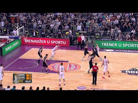 Highlights: Cedevita - Partizan NIS (25.4.2014)