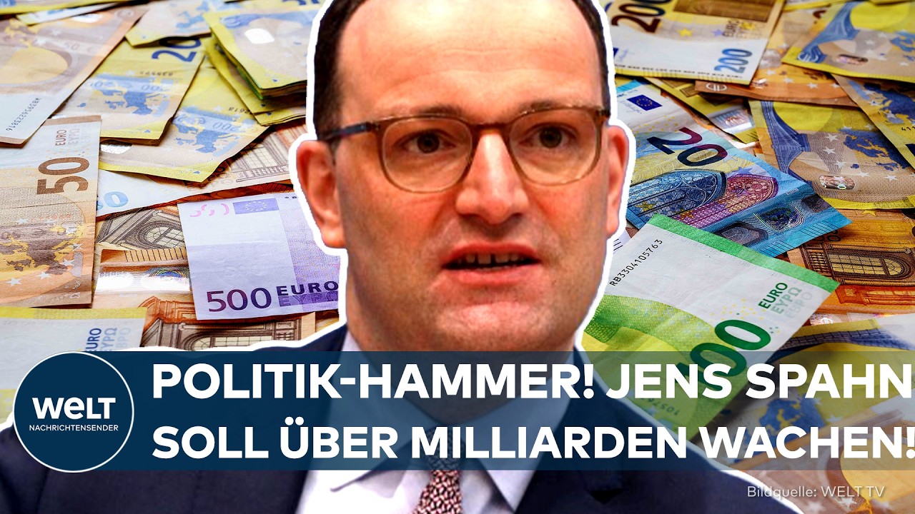 JENS SPAHN WIEDER AM GELD-HEBEL: Neuer Posten im Bundestag! Opposition wütet wegen Milliarden!