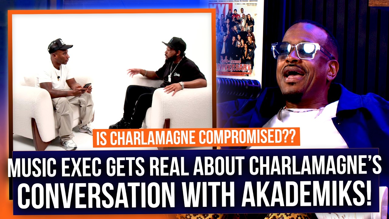 Is Charlamagne COMPROMISED by Roc Nation?? Music exec gets real about his sit down with Akademiks!