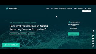 Auditchain Аудиторские услуги в реальном времени на блокчейне !!!
