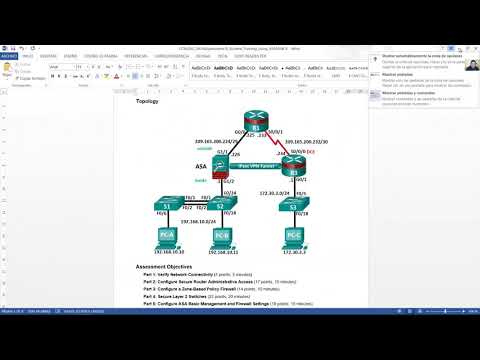 CCNA Security 2.0 - Skills Assessment Using ASA 5506-X - Form B