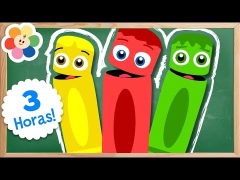 Colores en Español para niños | Pandilla de Colores | Clase de Colores para Niños | BabyFirst