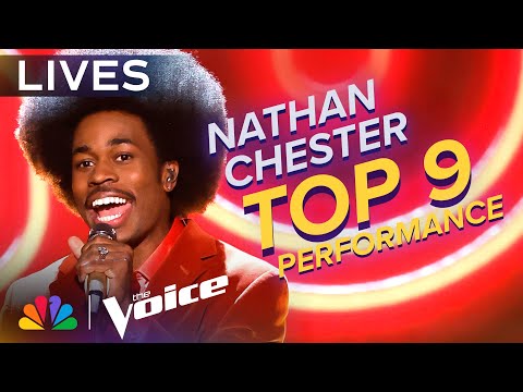 Nathan Chester Performs Otis Redding's "Try a Little Tenderness" | The Voice Lives | NBC