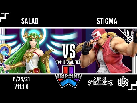 Tripoint Smash 102 - Top 16 Qualifier - Salad(Palutena) Vs. Stigma(Terry)