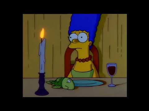 The Simpsons - Homer Cooking for Marge