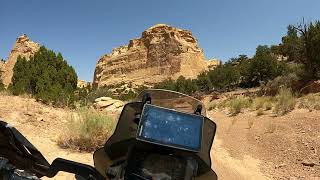 KTM 790R on Trans America Trail: Eagle Canyon, Utah.