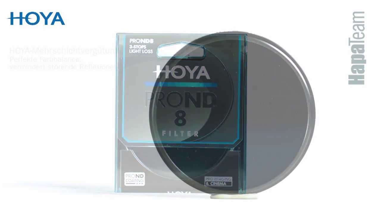 Нейтрально серый фильтр Hoya ND8 PRO 58mm