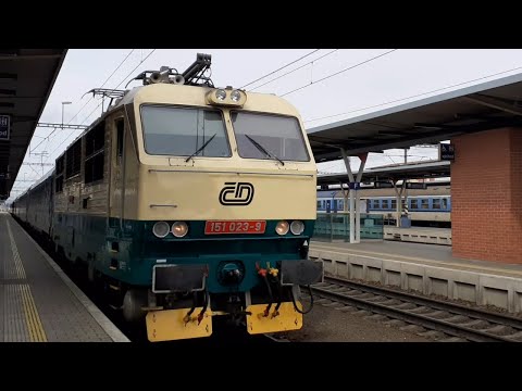 151 023-9 na EC 115 Cracovia. Olomouc hl.n. 15.3.2023 (+detaily)