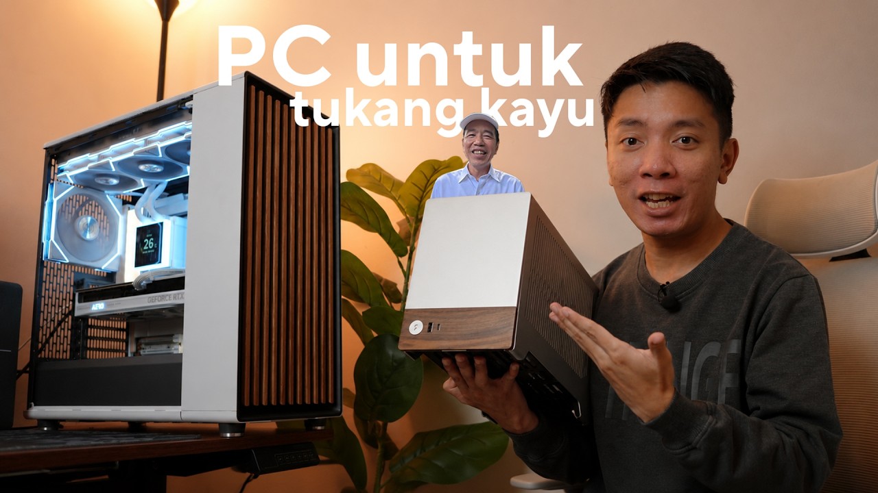 Rakit PC Kayu idaman.