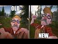 Hello Neighbor 2 Jumpscares OLD VS NEW Comparison
