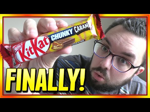 Nestlé Kit Kat Chunky Caramel (GOOEY, FLOWING) Review